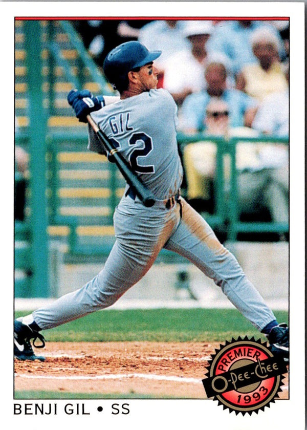 1993 O-Pee-Chee Premier Benji Gil #27