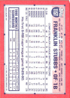 1991 Topps Traded Franklin Stubbs #115T