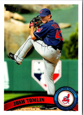 2011 Topps Josh Tomlin #160
