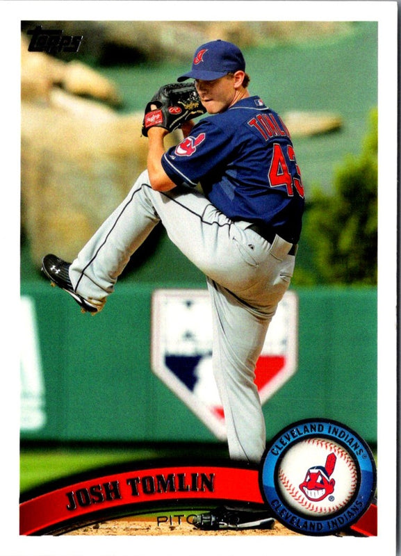 2011 Topps Josh Tomlin #160