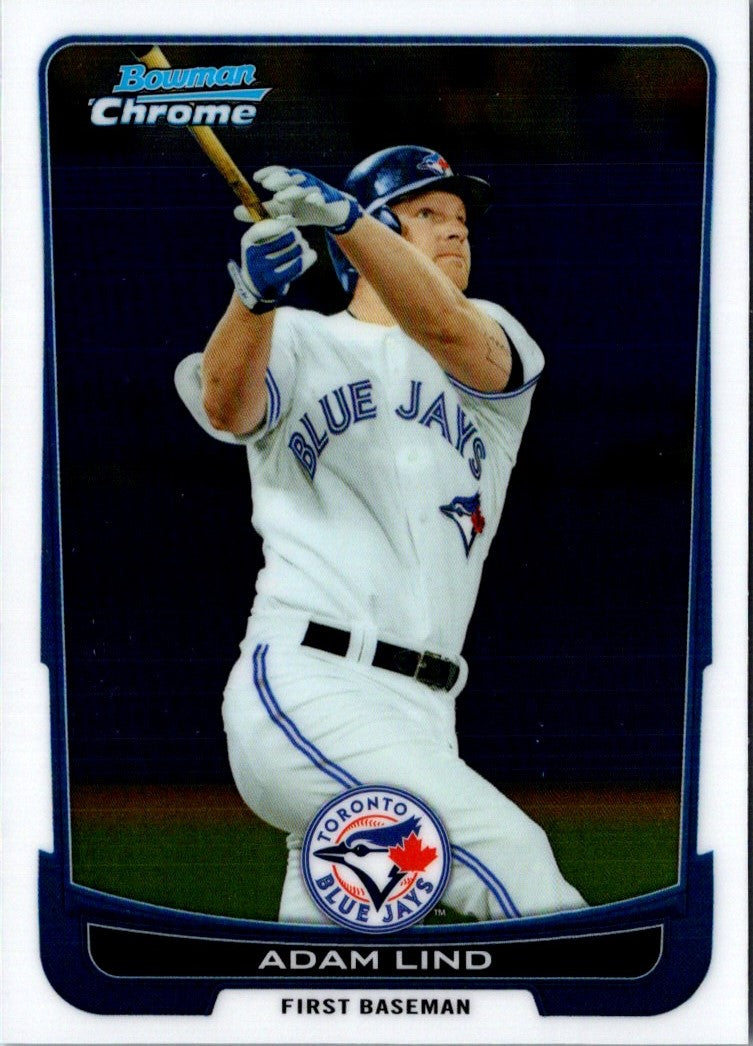 2012 Bowman Chrome Adam Lind