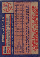 1984 Topps Bobby Meacham