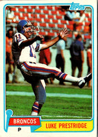1981 Topps Luke Prestridge #164
