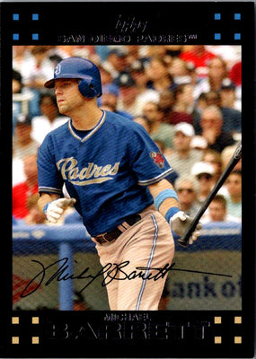 2007 Topps Updates & Highlights Michael Barrett #UH60