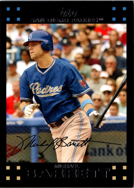 2007 Topps Updates & Highlights Michael Barrett #UH60