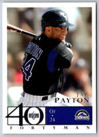 2003 Upper Deck 40-Man Rainbow Jay Payton #752