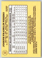 1985 Donruss Joe Niekro #182