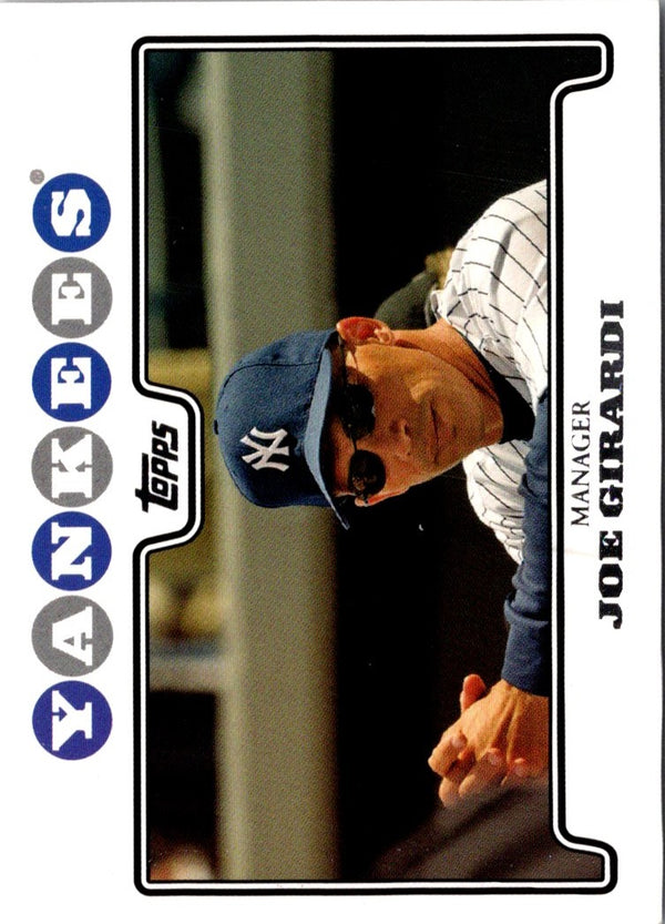 2008 Topps Joe Girardi #631