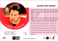 1990 Pro Set Jimmy Carson #67