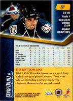1999 Stadium Club Chris Drury #121