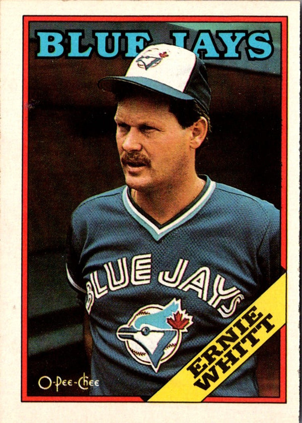 1988 O-Pee-Chee Ernie Whitt #79