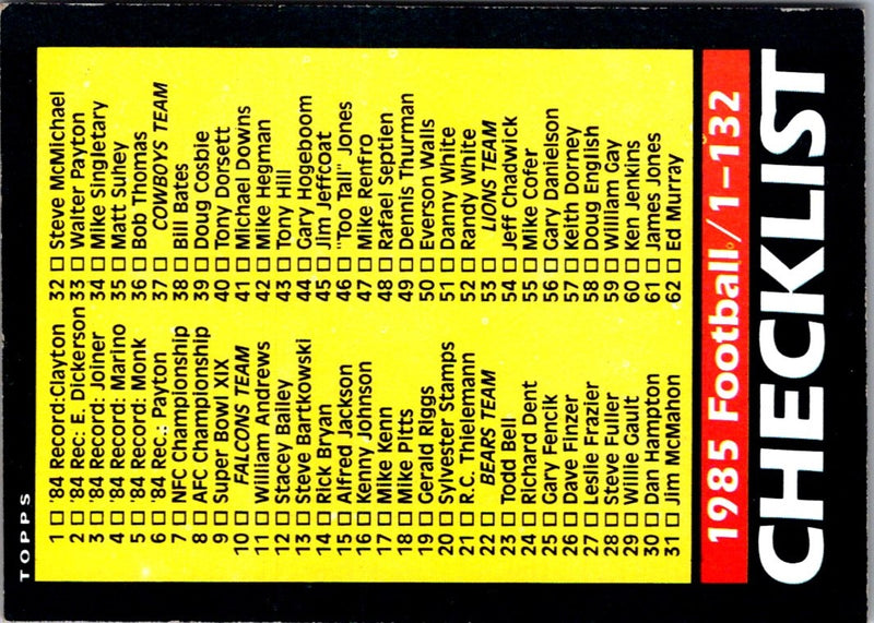 1985 Topps Darrin Nelson #97