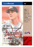 1994 Fleer Excel Glenn Williams #160