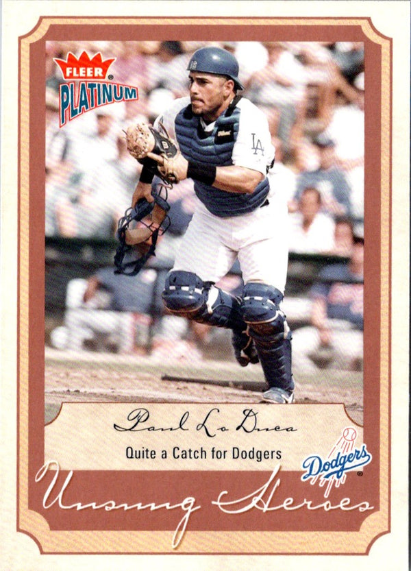 2003 Fleer Platinum Paul Lo Duca #212