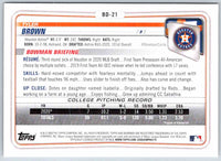 2020 Bowman Tyler Brown #BD-21