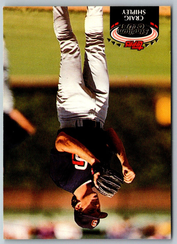 1992 Stadium Club Craig Shipley #374 Rookie