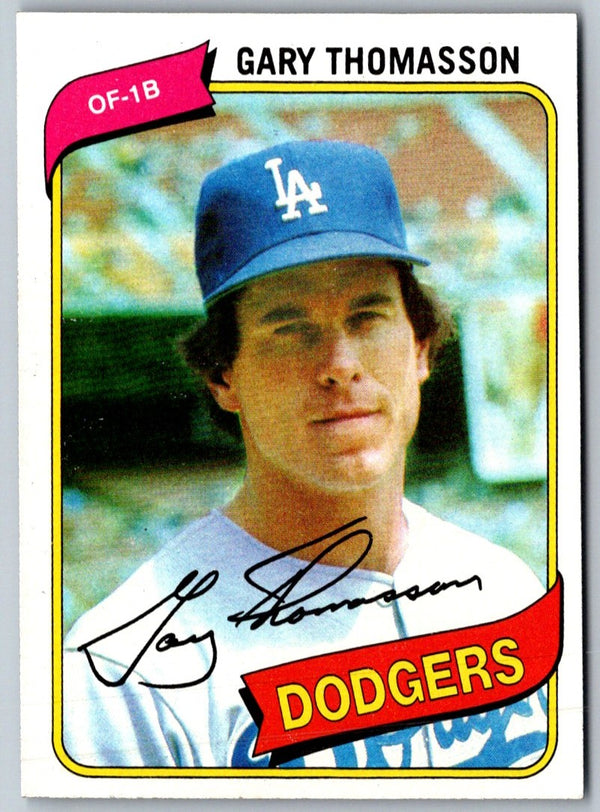 1980 Topps Gary Thomasson #127