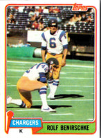 1981 Topps Rolf Benirschke #242 NM-MT