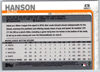 2019 Topps Alen Hanson #478