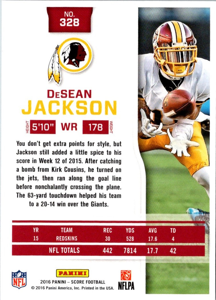 2016 Score DeSean Jackson