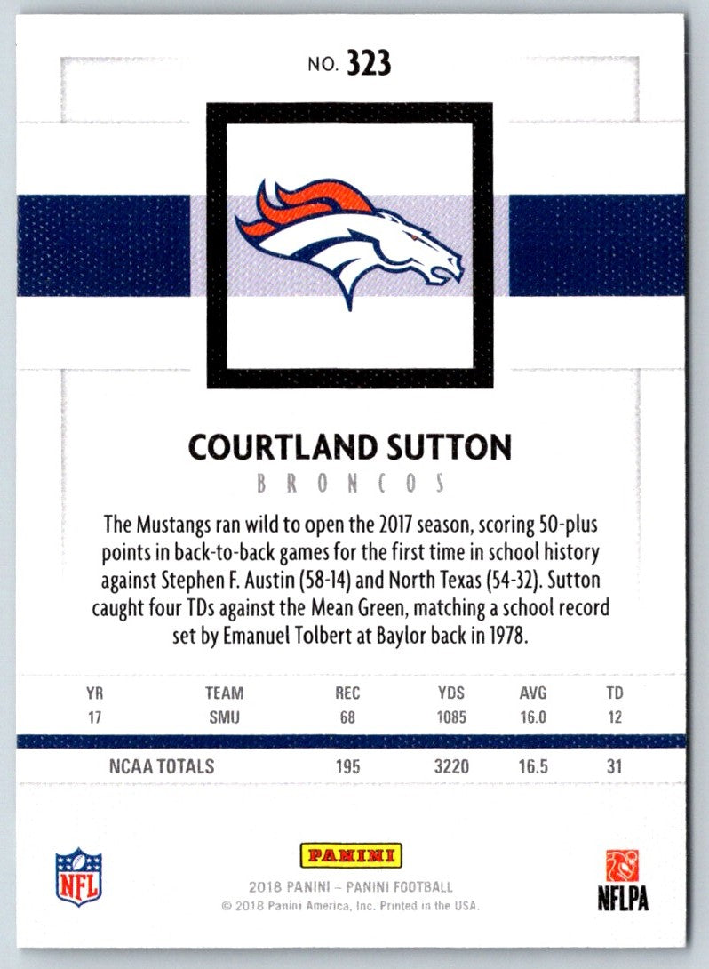 2018 Panini Courtland Sutton