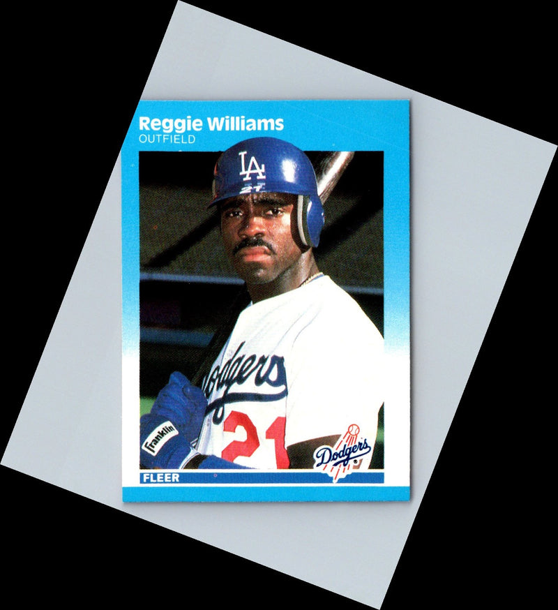 1986 Fleer Reggie Williams