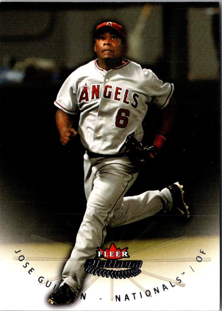 2005 Fleer Platinum Jose Guillen