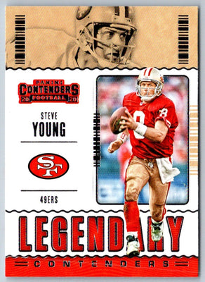 2019 Panini Black Friday Football Steve Young #40