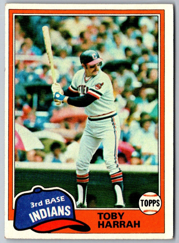 1981 Topps Toby Harrah #721