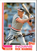1982 Topps Rick Manning