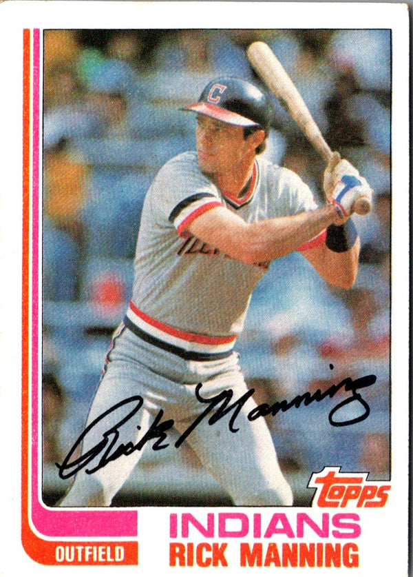 1982 Topps Rick Manning #202