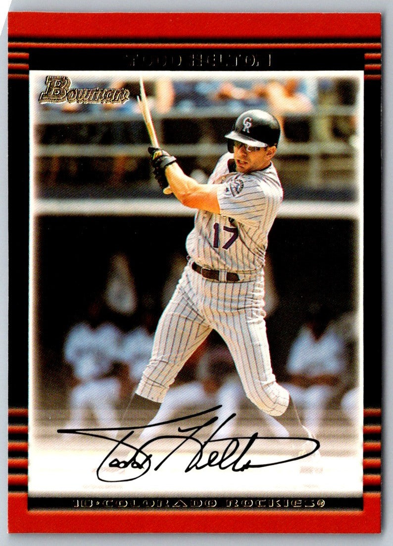 2002 Bowman Todd Helton