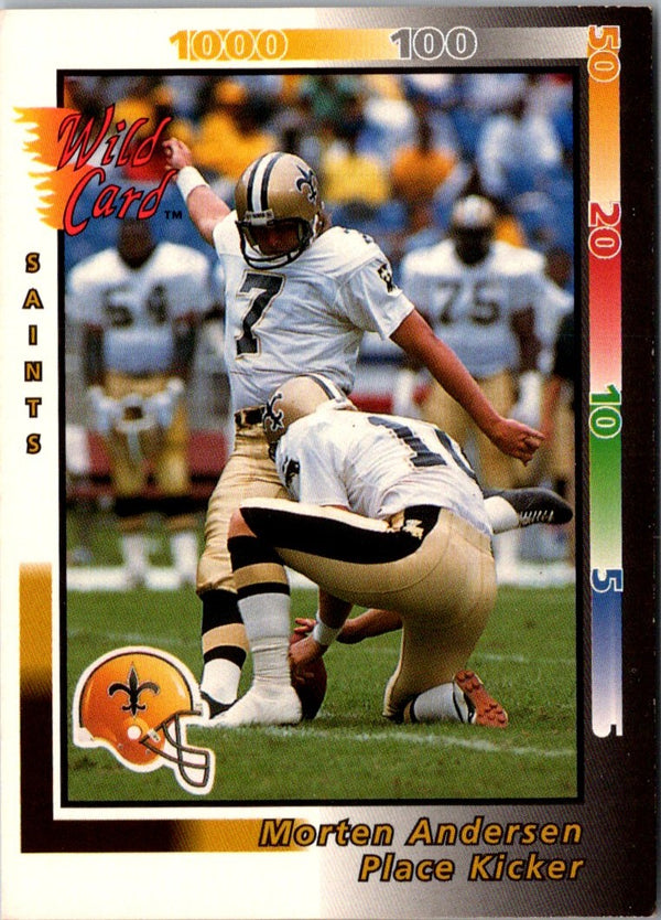 1992 Wild Card Morten Andersen #207