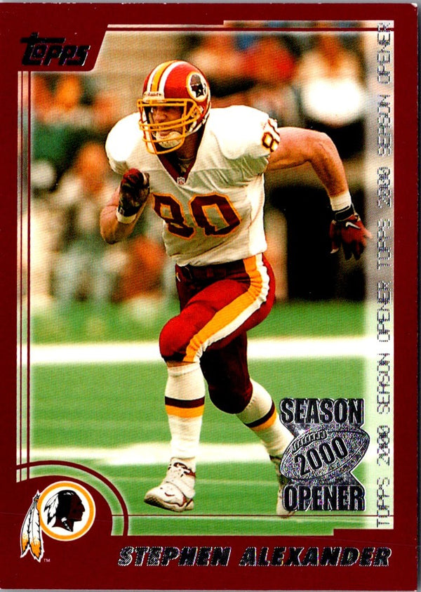 2000 Topps Season Opener Stephen Alexander #83