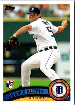 2011 Topps Update Chance Ruffin #US23 Rookie