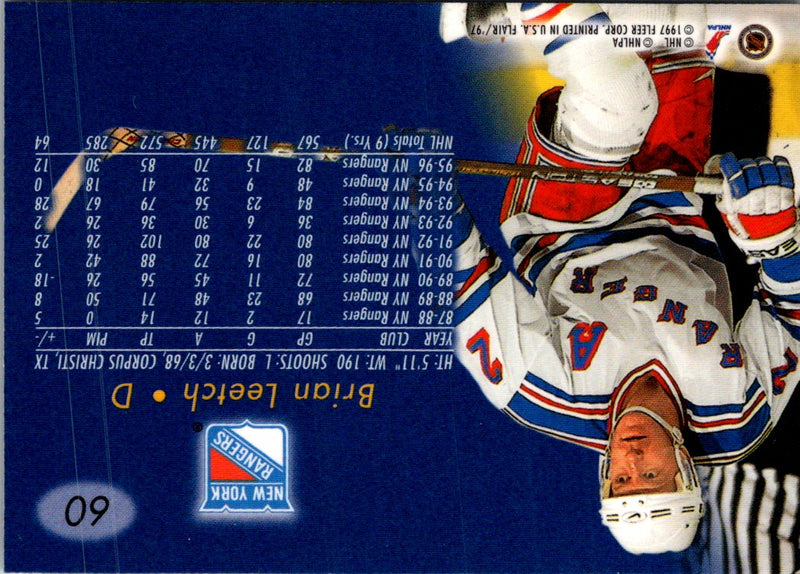 1996 Flair Brian Leetch