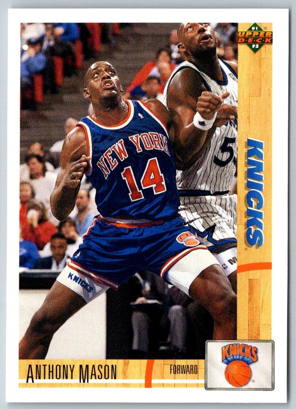 2002 Upper Deck Anthony Mason #89