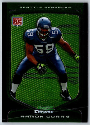 2009 Bowman Chrome Aaron Curry #125 Rookie
