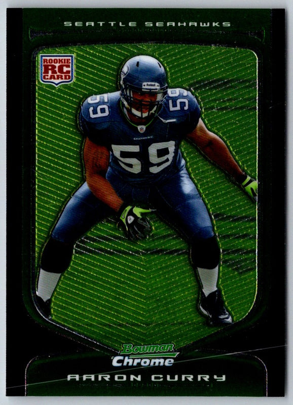 2009 Bowman Chrome Aaron Curry #125 Rookie