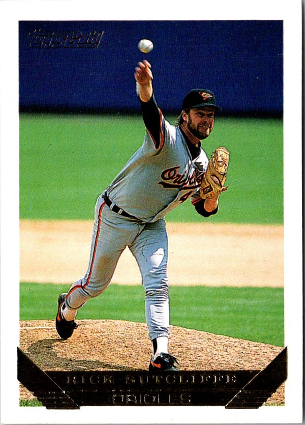 1993 Topps Gold Rick Sutcliffe #274