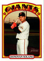 2021 Topps Heritage Donovan Solano #162