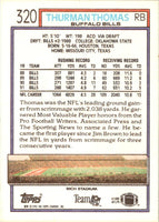 1992 Topps Thurman Thomas #320