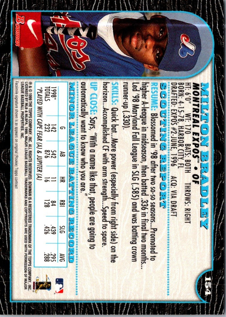 1999 Bowman Milton Bradley