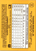 1987 Donruss Thad Bosley #191