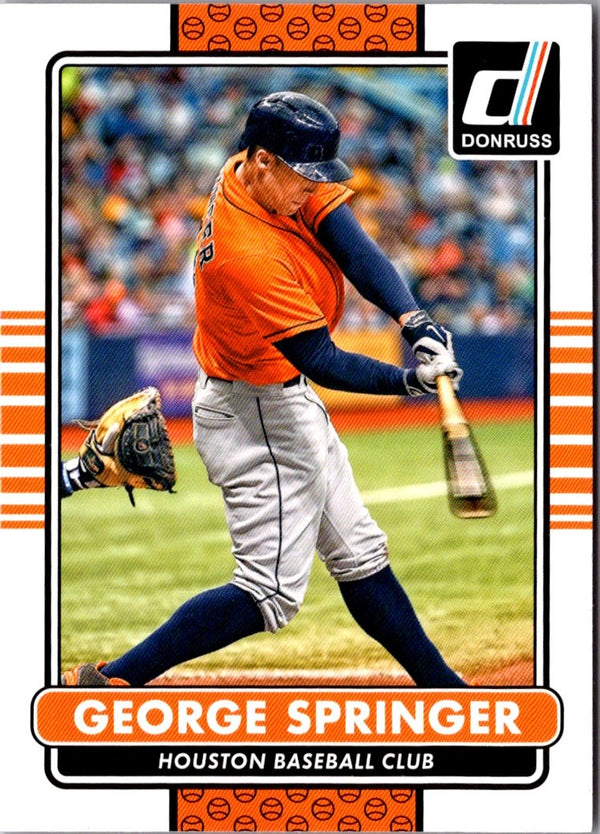 2015 Donruss George Springer #93