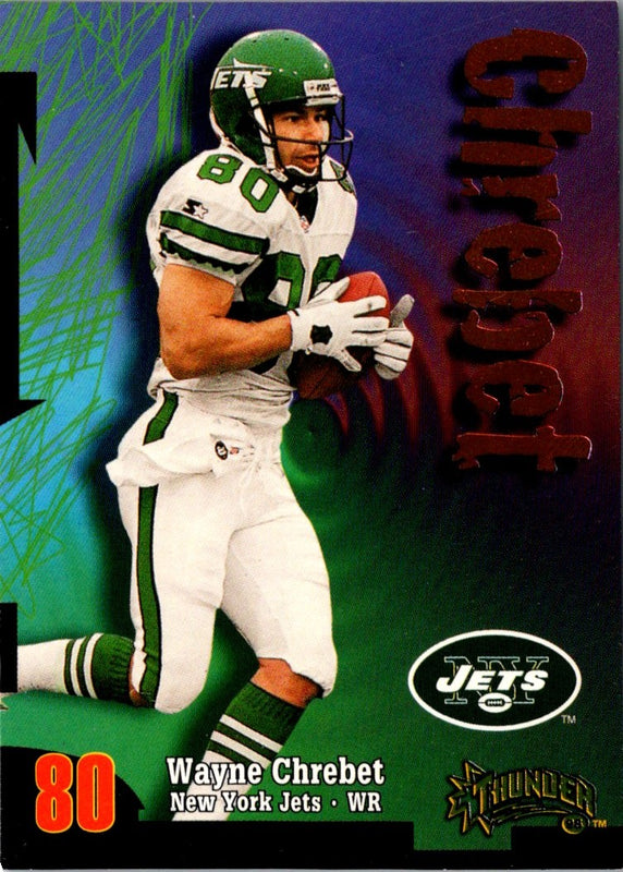 1998 SkyBox Thunder Wayne Chrebet #126