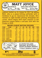 2017 Topps Heritage Matt Joyce #596