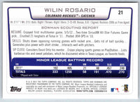 2012 Bowman Wilin Rosario #21