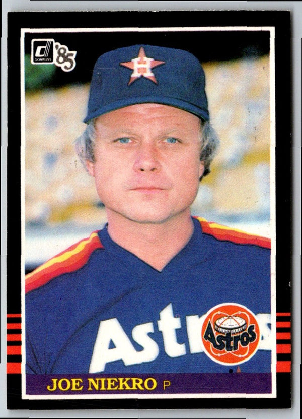 1985 Donruss Joe Niekro #182