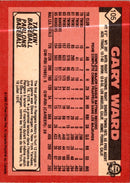 1986 O-Pee-Chee Gary Ward